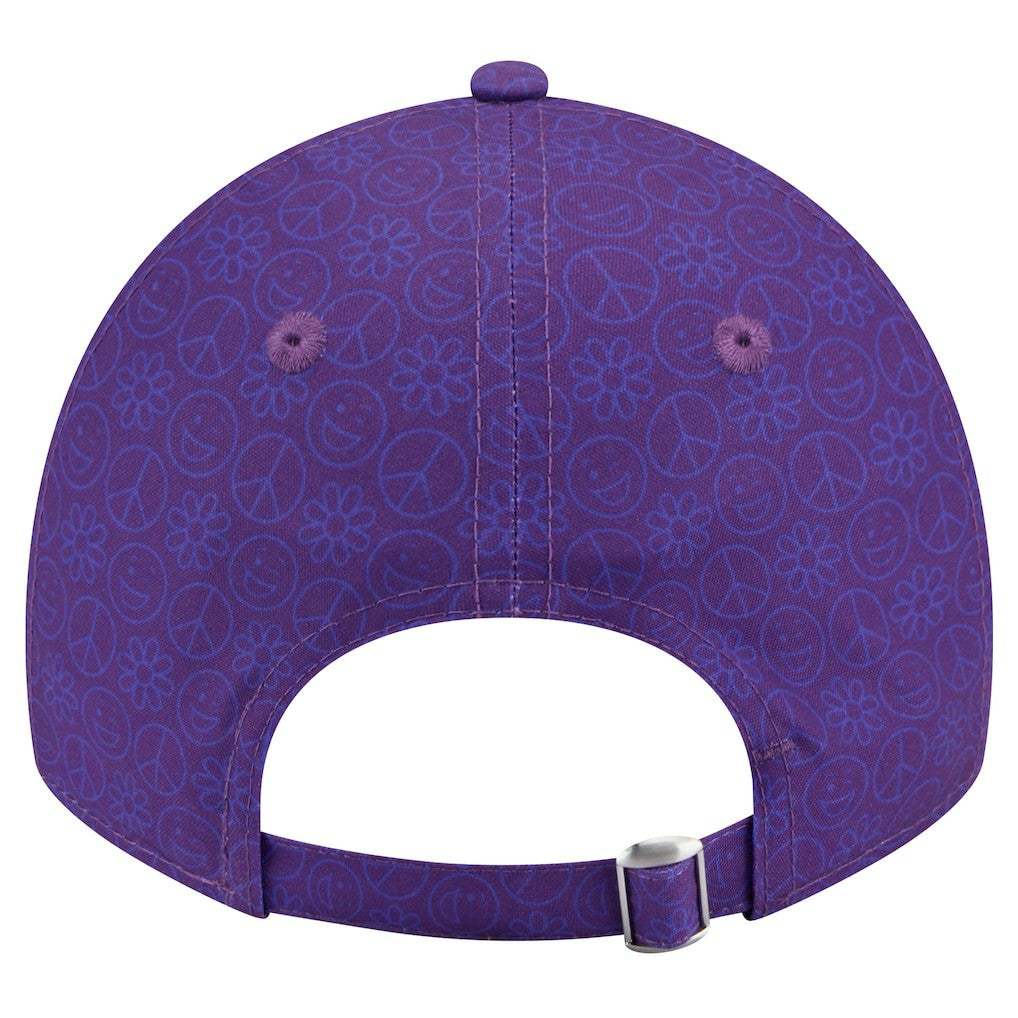 Minnesota Vikings New Era Women's Smiley 9TWENTY Adjustable Hat - Purple Hats