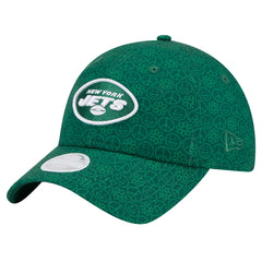 New York Jets New Era Women's Smiley 9TWENTY Adjustable Hat - Green Hats