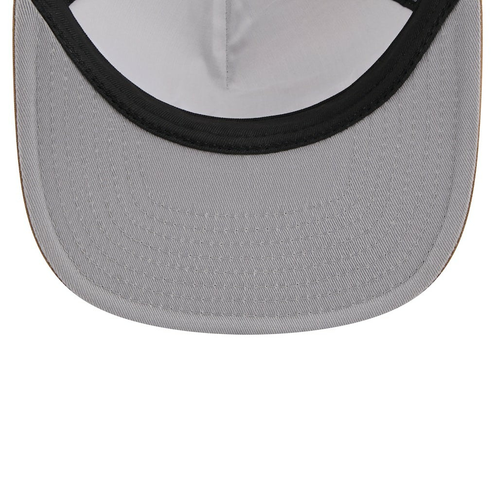 Las Vegas Raiders New Era Meet Me 9FIFTY Snapback Hat - Tan Hats