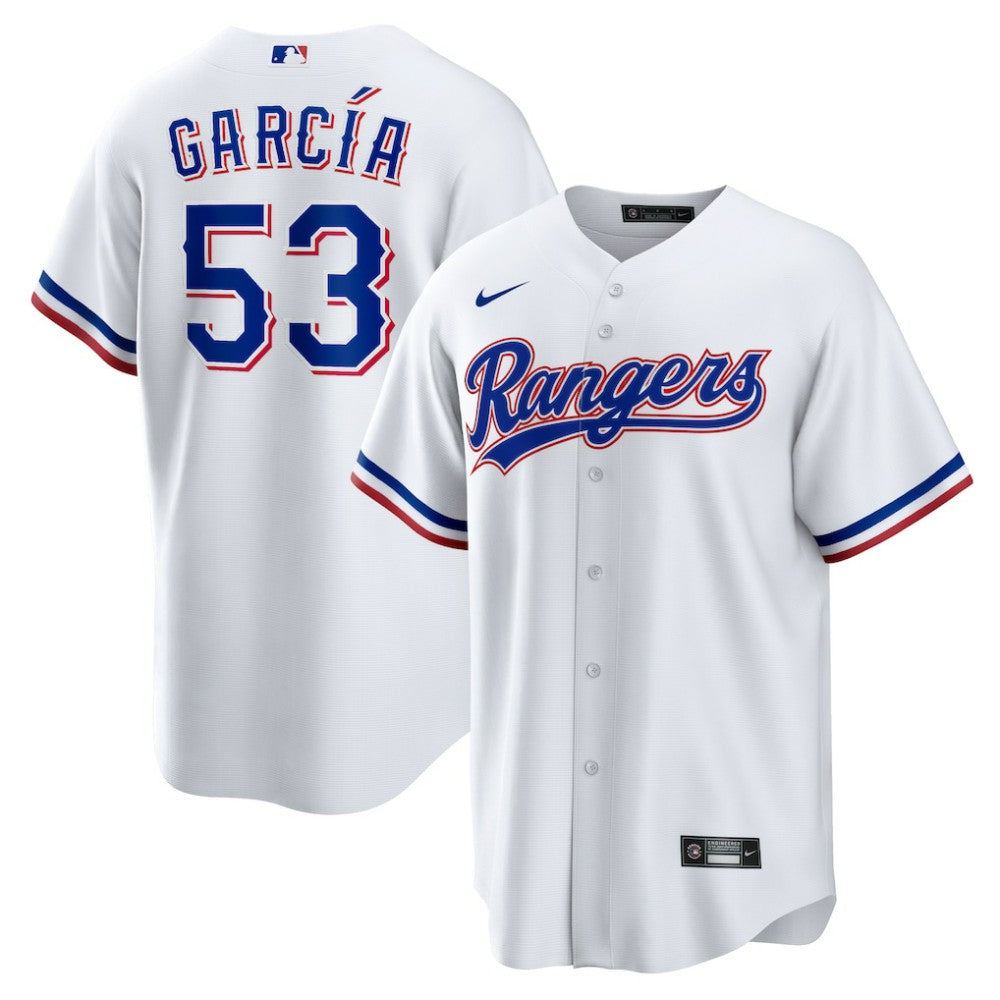 Adolis Garcia Texas Rangers Nike Home Replica Jersey - White Jerseys