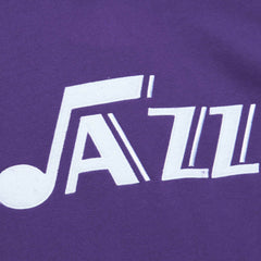 Utah Jazz Hardwood Classics Nights Raglan Pullover Hoodie Purple - Mitchell & Ness outlet