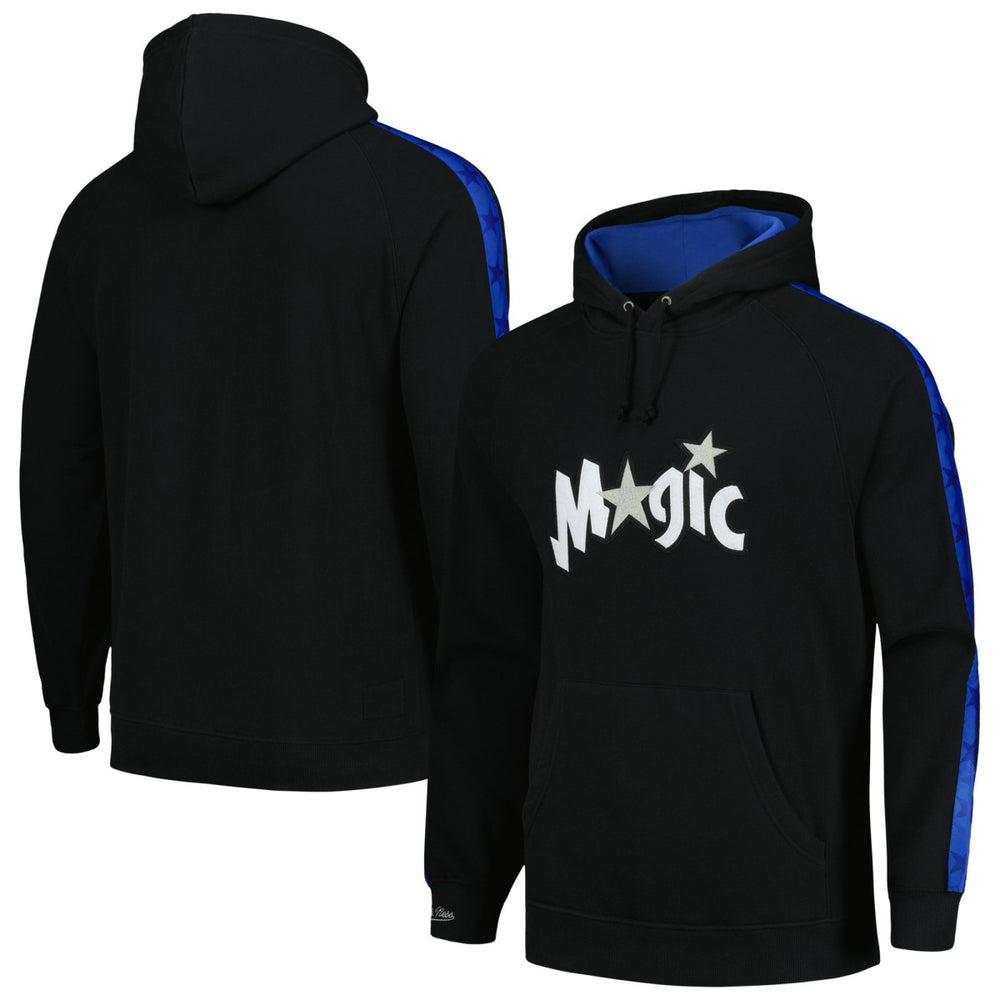 Orlando Magic Hardwood Classics Nights Raglan Pullover Hoodie Black - Mitchell & Ness