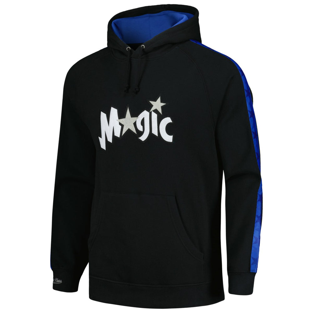 Orlando Magic Hardwood Classics Nights Raglan Pullover Hoodie Black - Mitchell & Ness