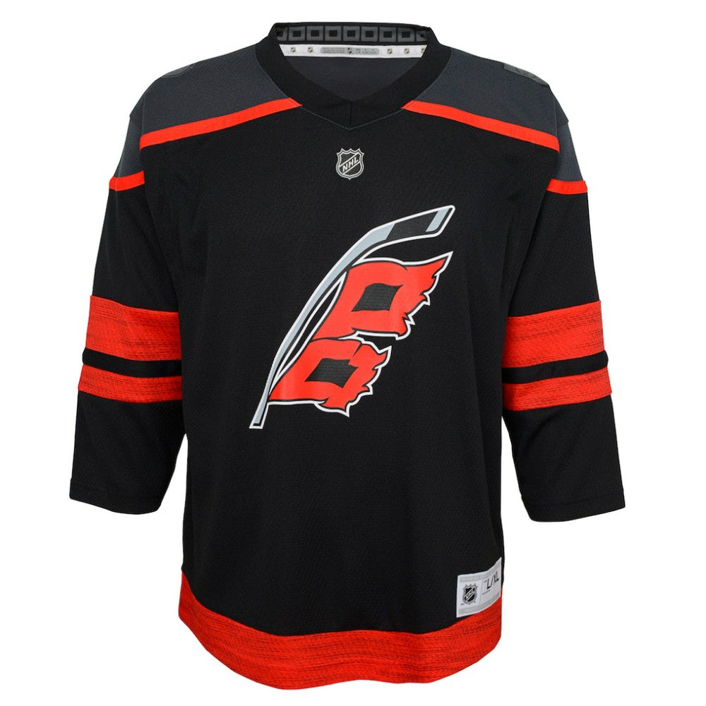 Carolina Hurricanes Youth Home Premier Jersey - Black | US 200910427