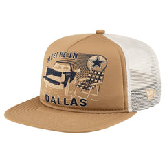 Dallas Cowboys New Era Meet Me 9FIFTY Snapback Hat - Stone Hats