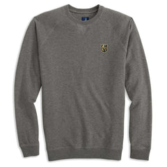 Vegas Golden Knights johnnie-O Freeman Tri-Blend Raglan Pullover Sweatshirt - Gray | US 200910701