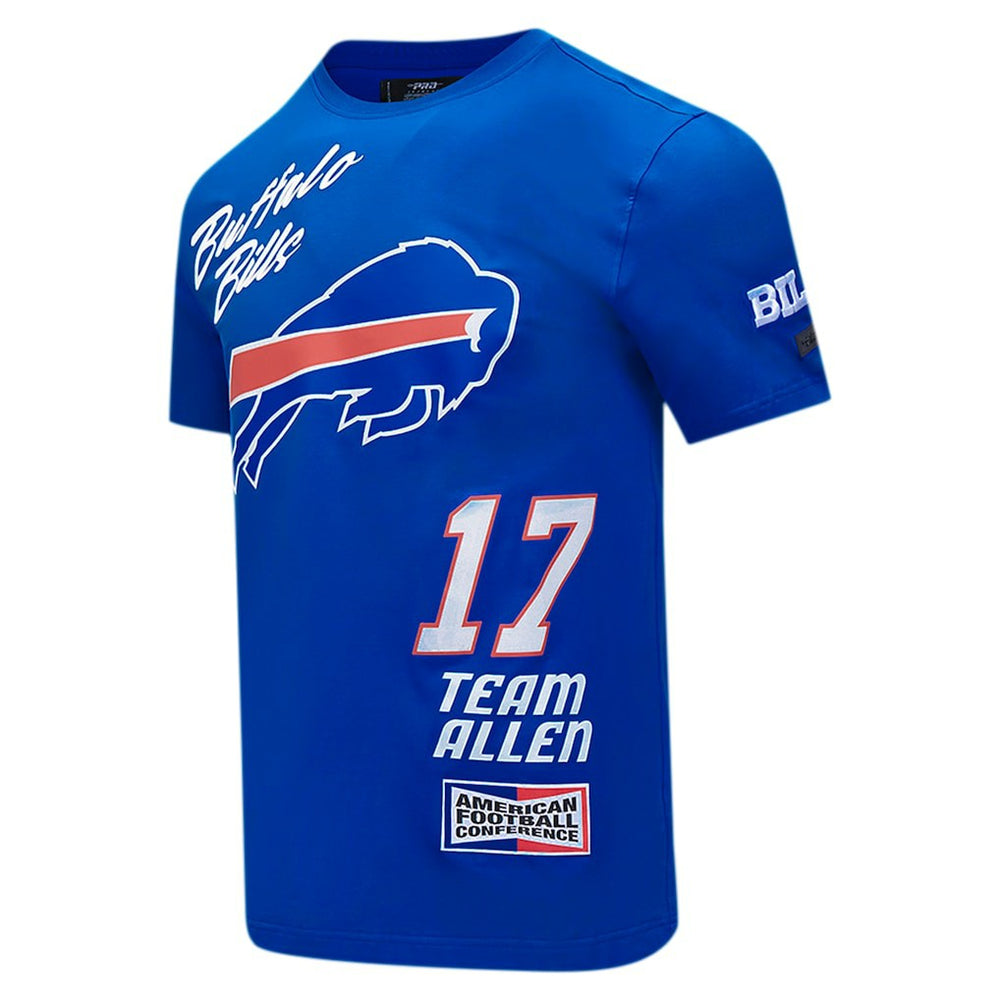 Josh Allen Buffalo Bills Pro Standard Fast Lane Name & Number Player T-Shirt - Royal T-shirts