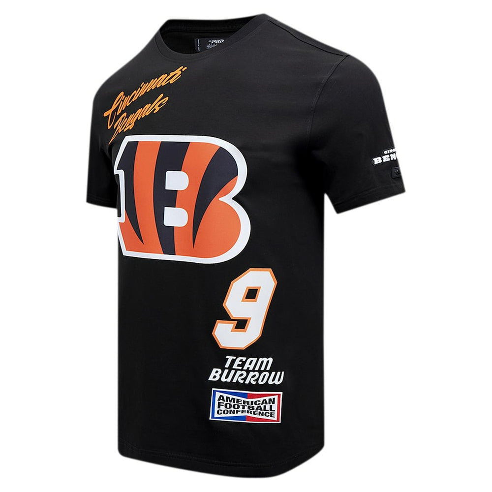 Joe Burrow Cincinnati Bengals Pro Standard Fast Lane Name & Number Player T-Shirt - Black T-shirts