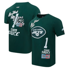 Ahmad Sauce Gardner New York Jets Pro Standard Fast Lane Name & Number Player T-Shirt - Green T-shirts