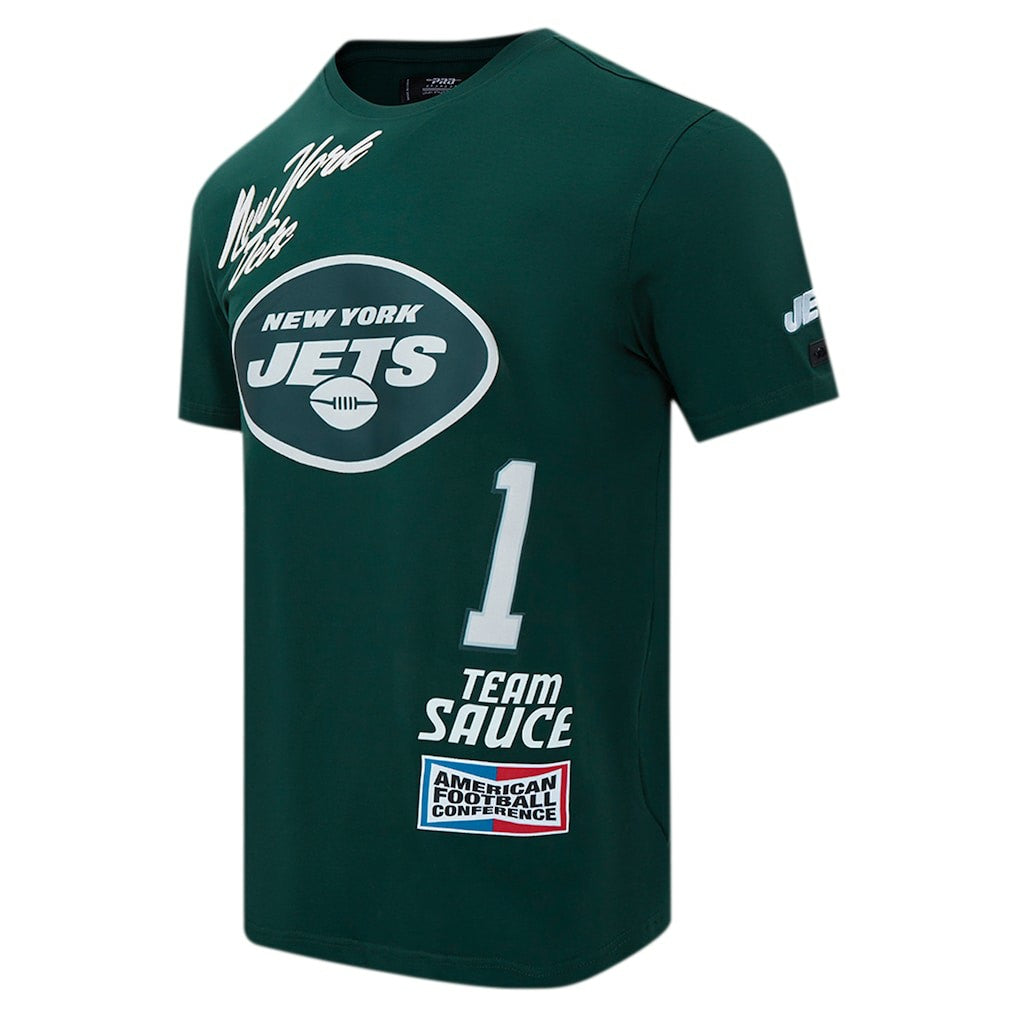 Ahmad Sauce Gardner New York Jets Pro Standard Fast Lane Name & Number Player T-Shirt - Green T-shirts