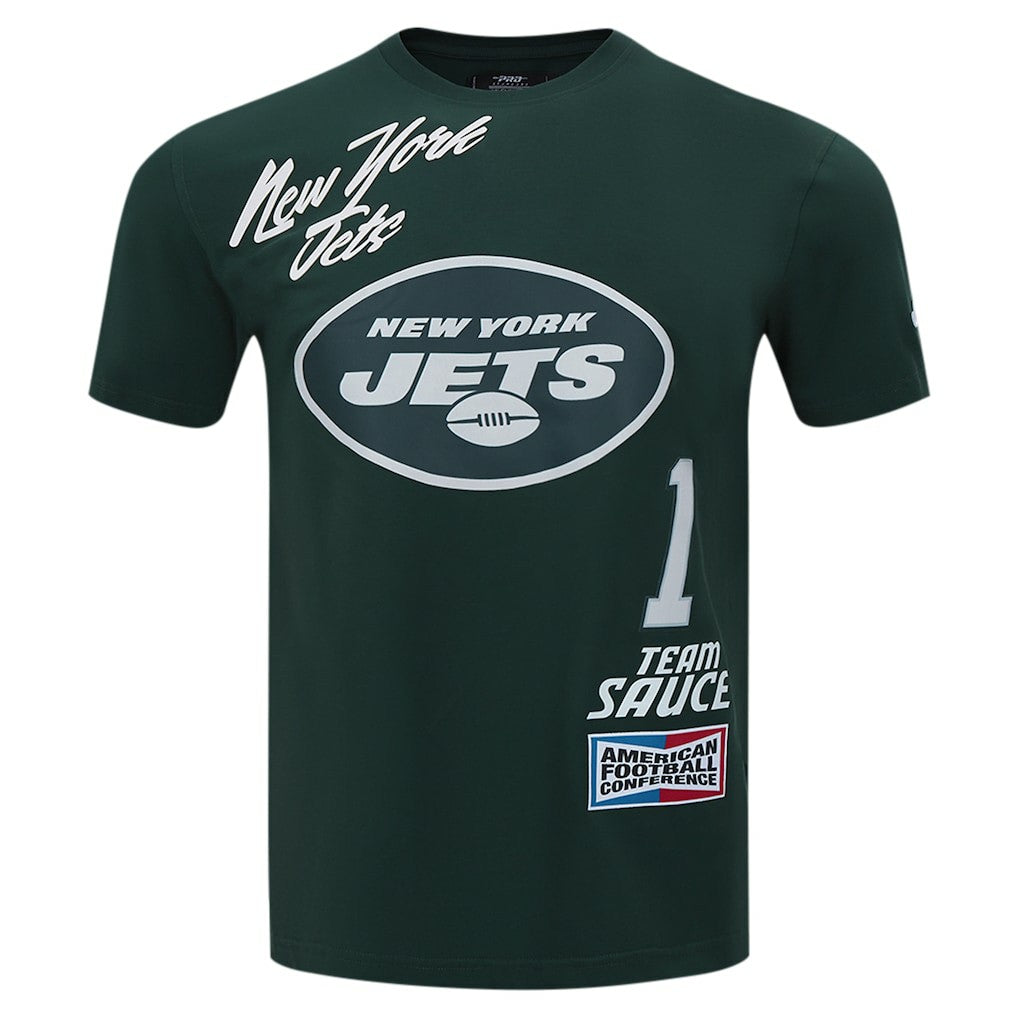 Ahmad Sauce Gardner New York Jets Pro Standard Fast Lane Name & Number Player T-Shirt - Green T-shirts