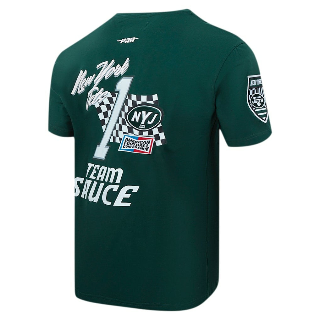Ahmad Sauce Gardner New York Jets Pro Standard Fast Lane Name & Number Player T-Shirt - Green T-shirts