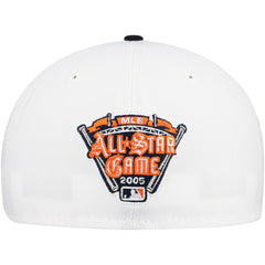 Detroit Tigers New Era Major Sidepatch 59FIFTY Fitted Hat - White/Navy Hats