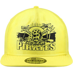 Pittsburgh Pirates New Era Neon Golfer Snapback Hat - Yellow Hats