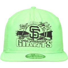 San Francisco Giants New Era Neon Golfer Snapback Hat - Green Hats