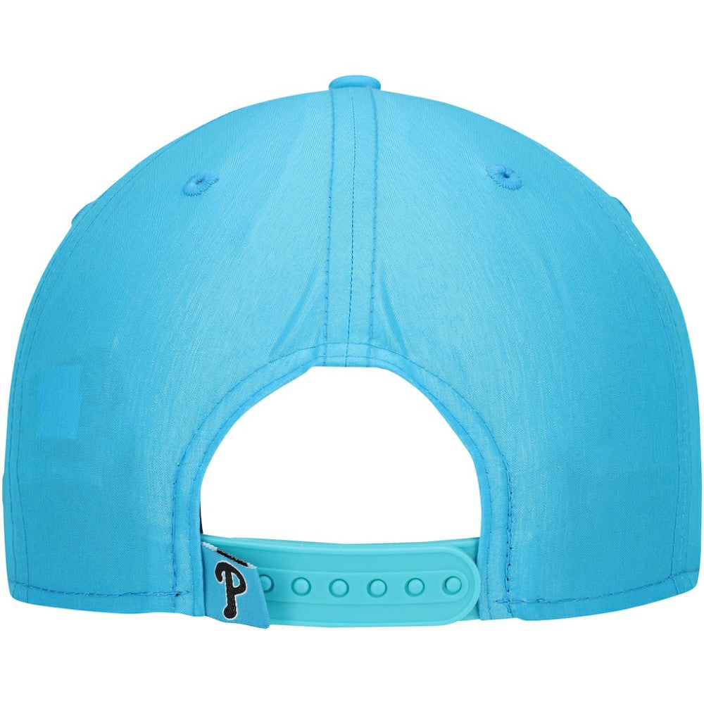 Philadelphia Phillies New Era Neon Golfer Snapback Hat - Blue Hats
