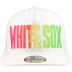 Chicago White Sox New Era Spring Spectrum Golfer Snapback Hat - White Hats