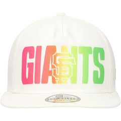 San Francisco Giants New Era Spring Spectrum Golfer Snapback Hat - White Hats