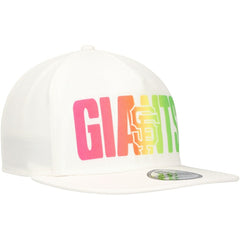 San Francisco Giants New Era Spring Spectrum Golfer Snapback Hat - White Hats