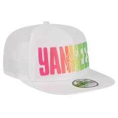 New York Yankees New Era Spring Spectrum Golfer Snapback Hat - White Hats