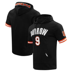 Joe Burrow Cincinnati Bengals Pro Standard Player Name & Number Hoodie T-Shirt - Black Hoodies