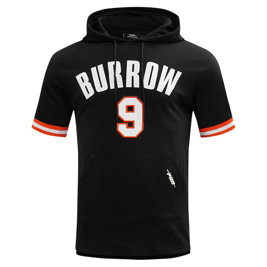 Joe Burrow Cincinnati Bengals Pro Standard Player Name & Number Hoodie T-Shirt - Black Hoodies