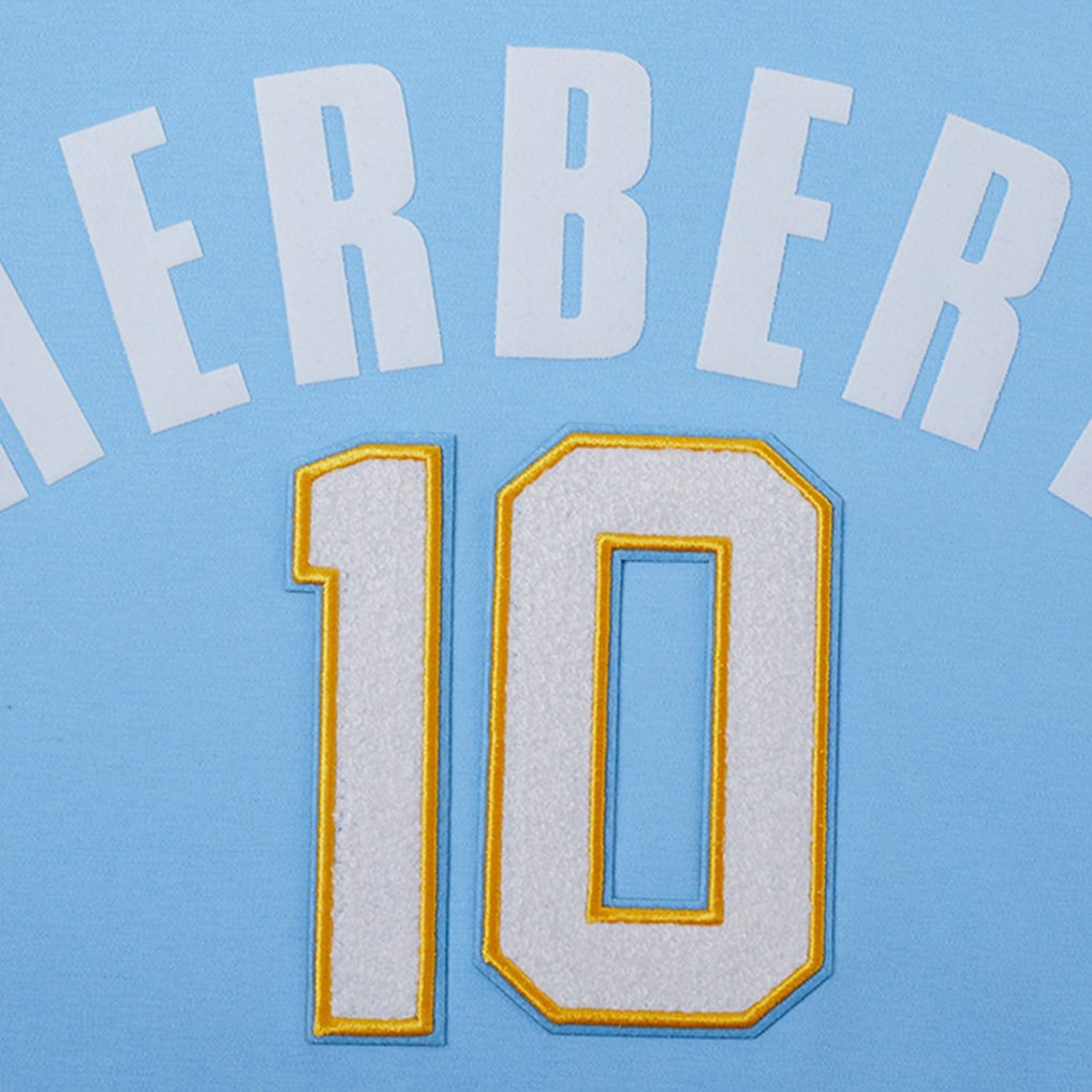 Justin Herbert Los Angeles Chargers Pro Standard Player Name & Number Hoodie T-Shirt - Powder Blue Hoodies