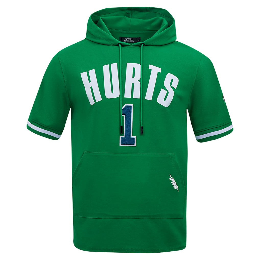 Jalen Hurts Philadelphia Eagles Pro Standard Player Name & Number Hoodie T-Shirt - Kelly Green Hoodies