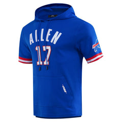 Josh Allen Buffalo Bills Pro Standard Player Name & Number Hoodie T-Shirt - Royal Hoodies