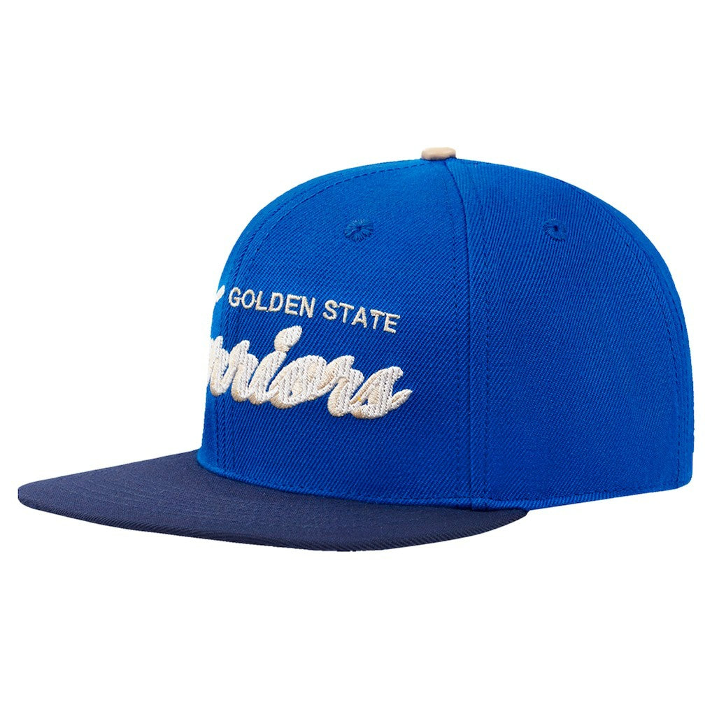 Golden State Warriors Pro Standard Legacy Snapback Hat Royal/Navy