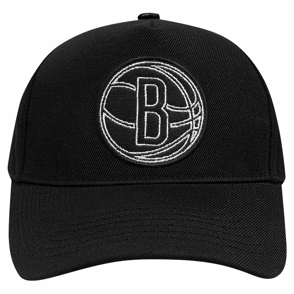 Brooklyn Nets Pro Standard Paint the City Pinch Front Snapback Hat Black outlet