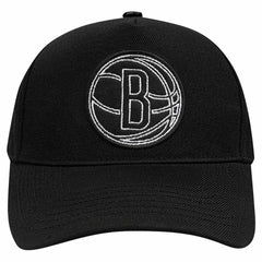 Brooklyn Nets Pro Standard Paint the City Pinch Front Snapback Hat Black outlet