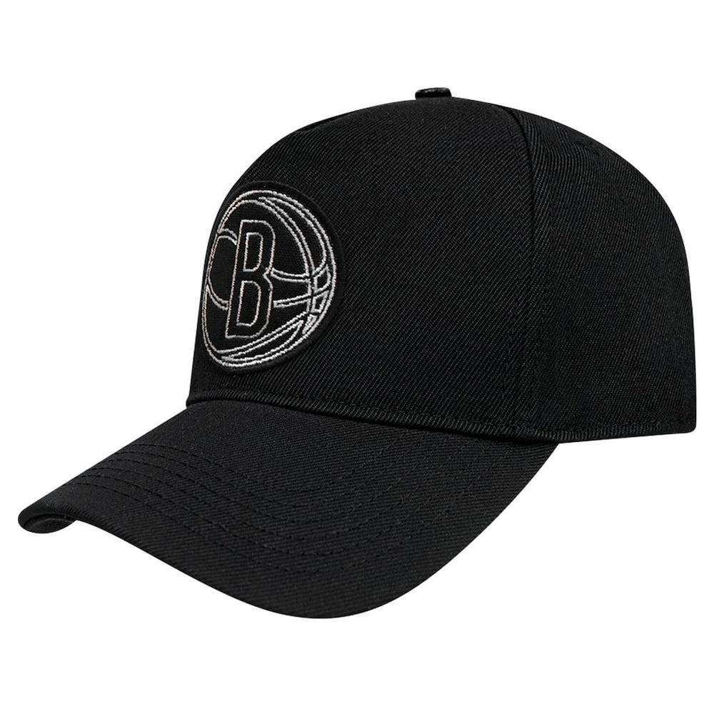 Brooklyn Nets Pro Standard Paint the City Pinch Front Snapback Hat Black outlet