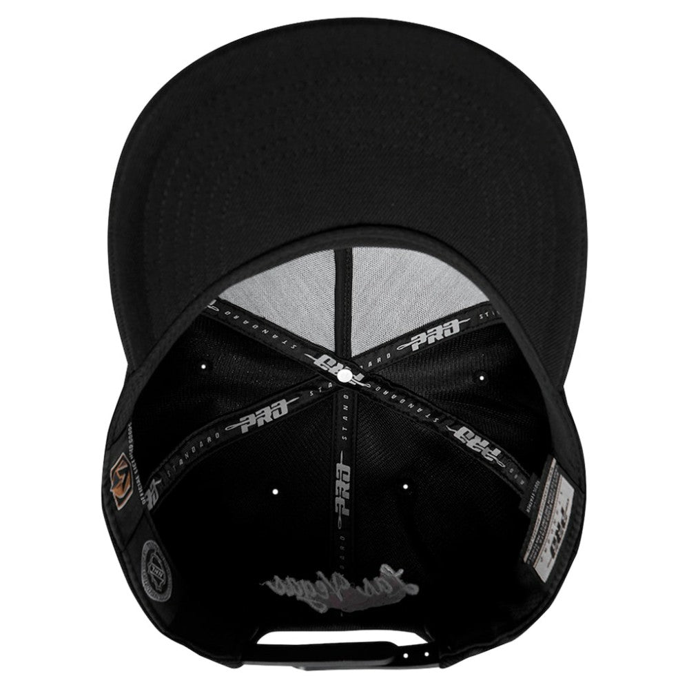 Vegas Golden Knights Pro Standard Paint the City Pinch Front Snapback Hat - Black | US 200913835