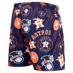 Houston Astros Pro Standard Toss Logo Woven Shorts - Navy Shorts
