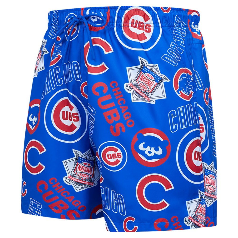 Chicago Cubs Pro Standard Toss Logo Woven Shorts - Royal Shorts