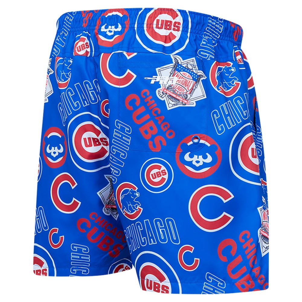 Chicago Cubs Pro Standard Toss Logo Woven Shorts - Royal Shorts