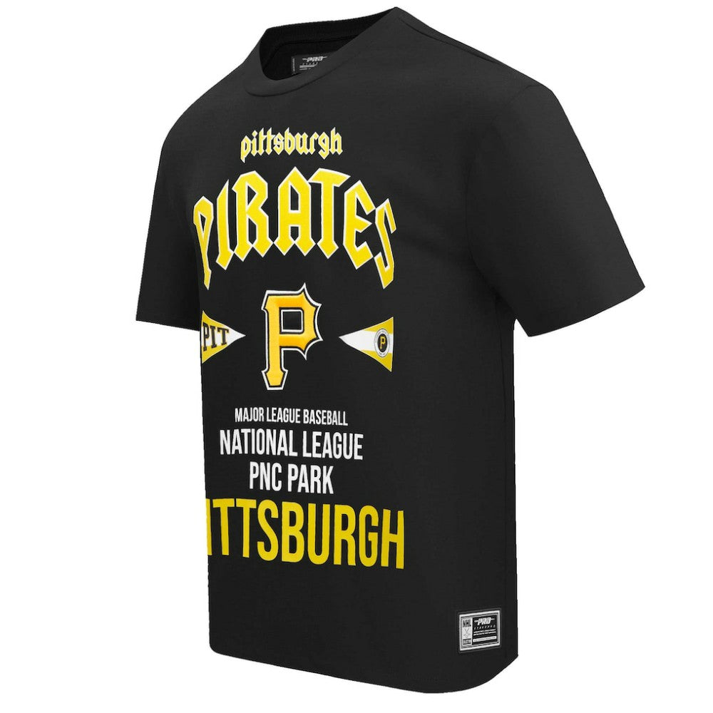 Pittsburgh Pirates Pro Standard Oversized City Tour T-Shirt - Black T-shirts
