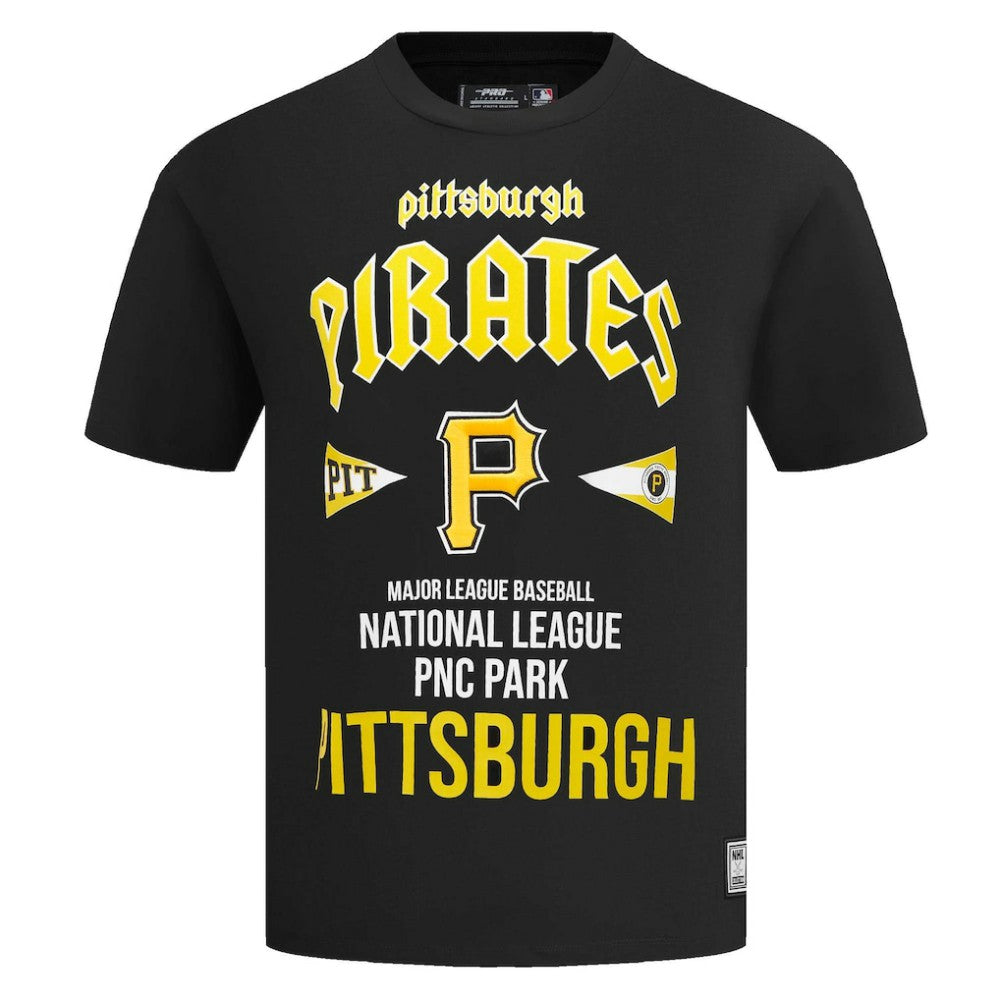 Pittsburgh Pirates Pro Standard Oversized City Tour T-Shirt - Black T-shirts