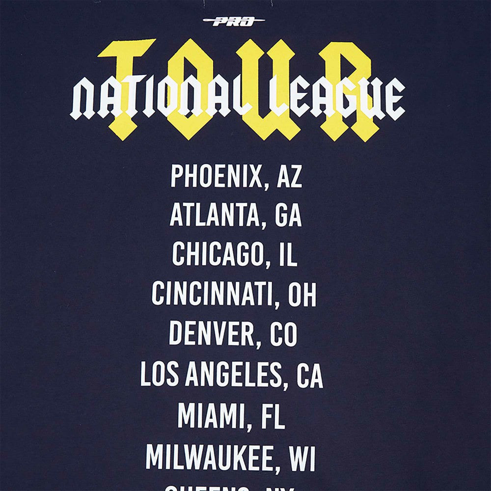 Milwaukee Brewers Pro Standard Oversized City Tour T-Shirt - Navy T-shirts
