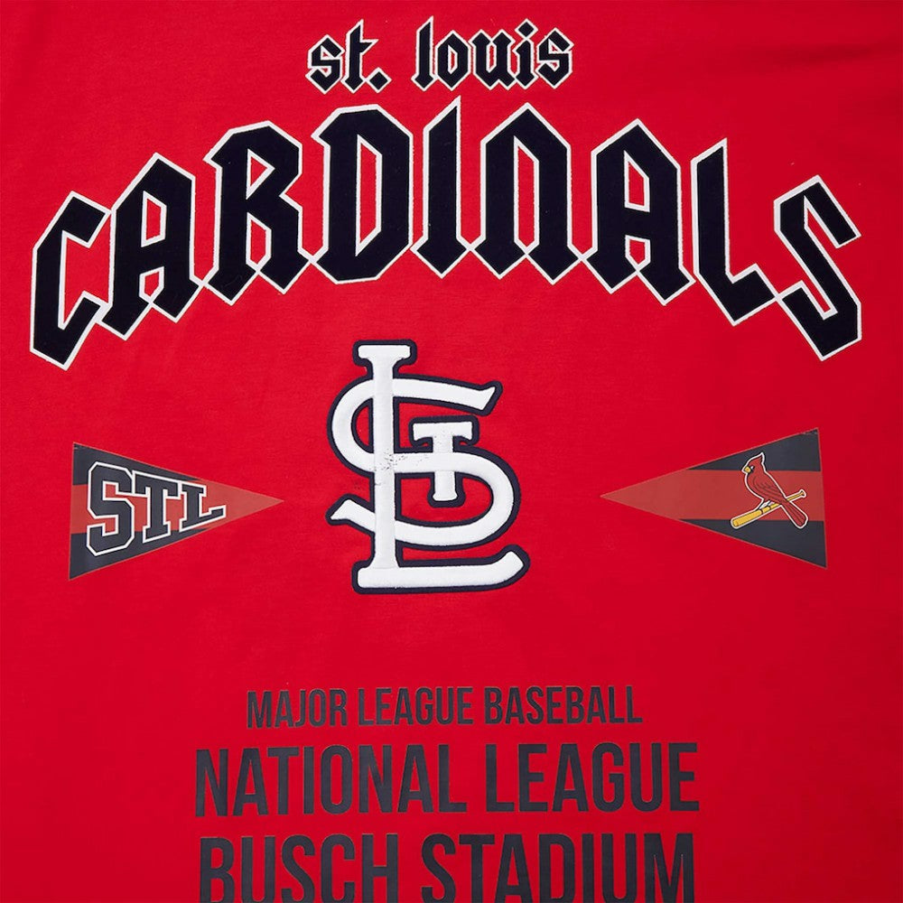 St. Louis Cardinals Pro Standard Oversized City Tour T-Shirt - Red T-shirts