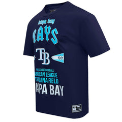 Tampa Bay Rays Pro Standard Oversized City Tour T-Shirt - Navy T-shirts