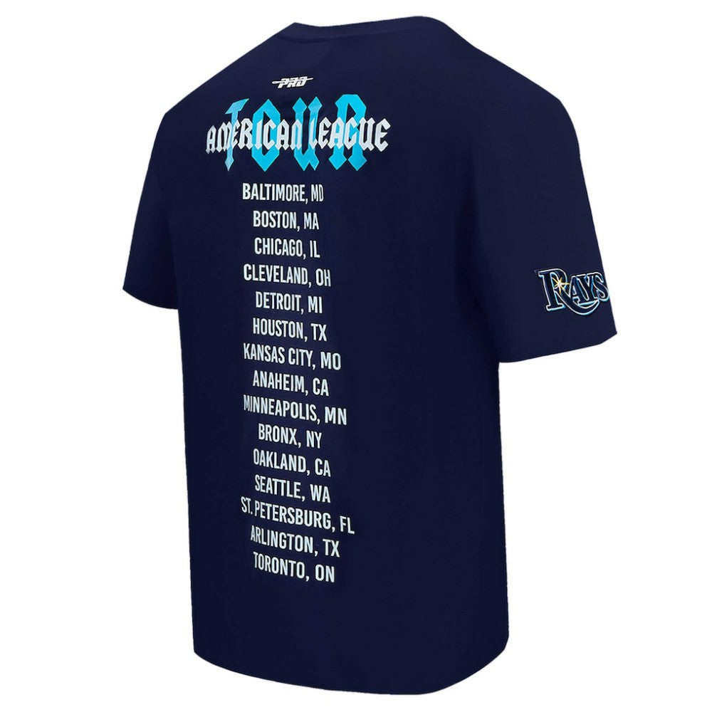 Tampa Bay Rays Pro Standard Oversized City Tour T-Shirt - Navy T-shirts
