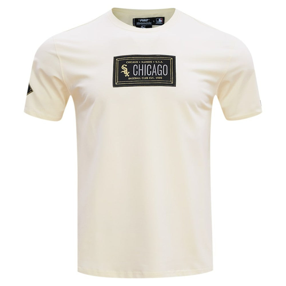 Chicago White Sox Pro Standard Club Member Badge T-Shirt - Cream T-shirts