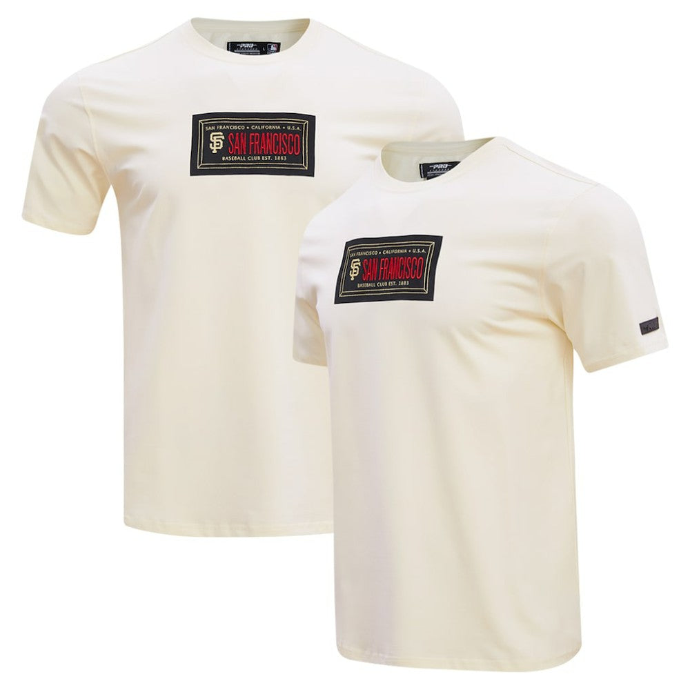 San Francisco Giants Pro Standard Club Member Badge T-Shirt - Cream T-shirts
