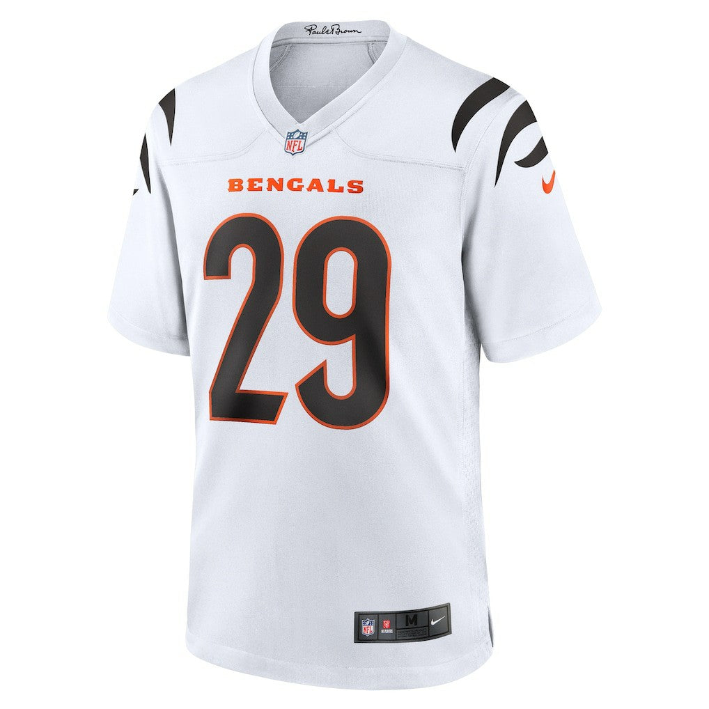 Cam Taylor-Britt Cincinnati Bengals Game Jersey - White Jerseys