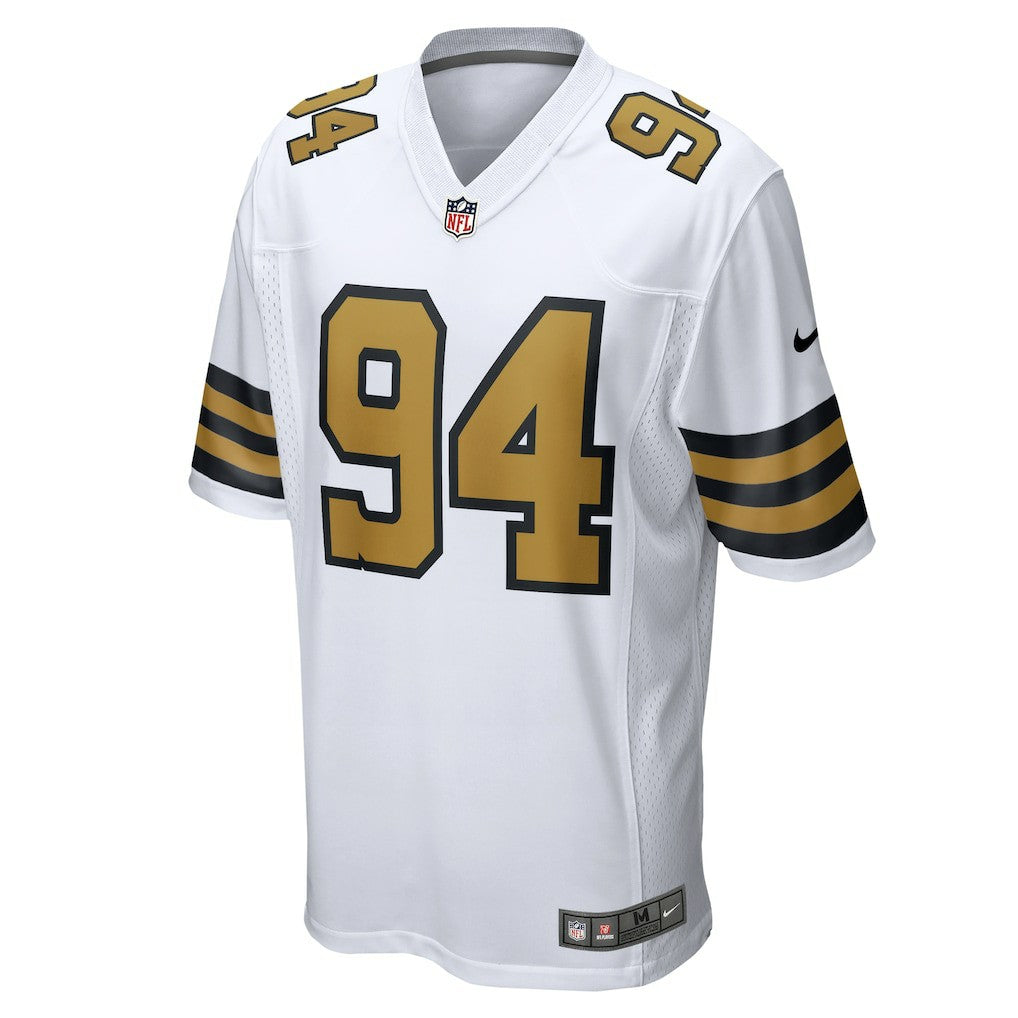 Cameron Jordan New Orleans Saints Alternate Game Jersey - White Jerseys
