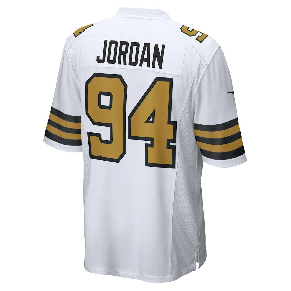 Cameron Jordan New Orleans Saints Alternate Game Jersey - White Jerseys