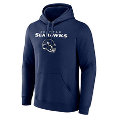 Devon Witherspoon Seattle Seahawks Team Wordmark Player Name & Number Pullover Hoodie - College Navy Hoodies