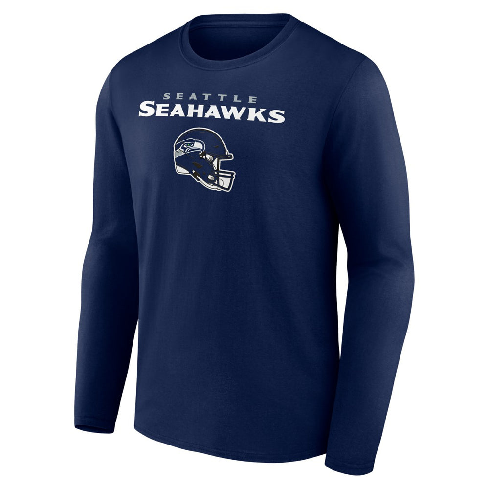 Jake Bobo Seattle Seahawks Team Wordmark Player Name & Number Long Sleeve T-Shirt - College Navy T-shirts